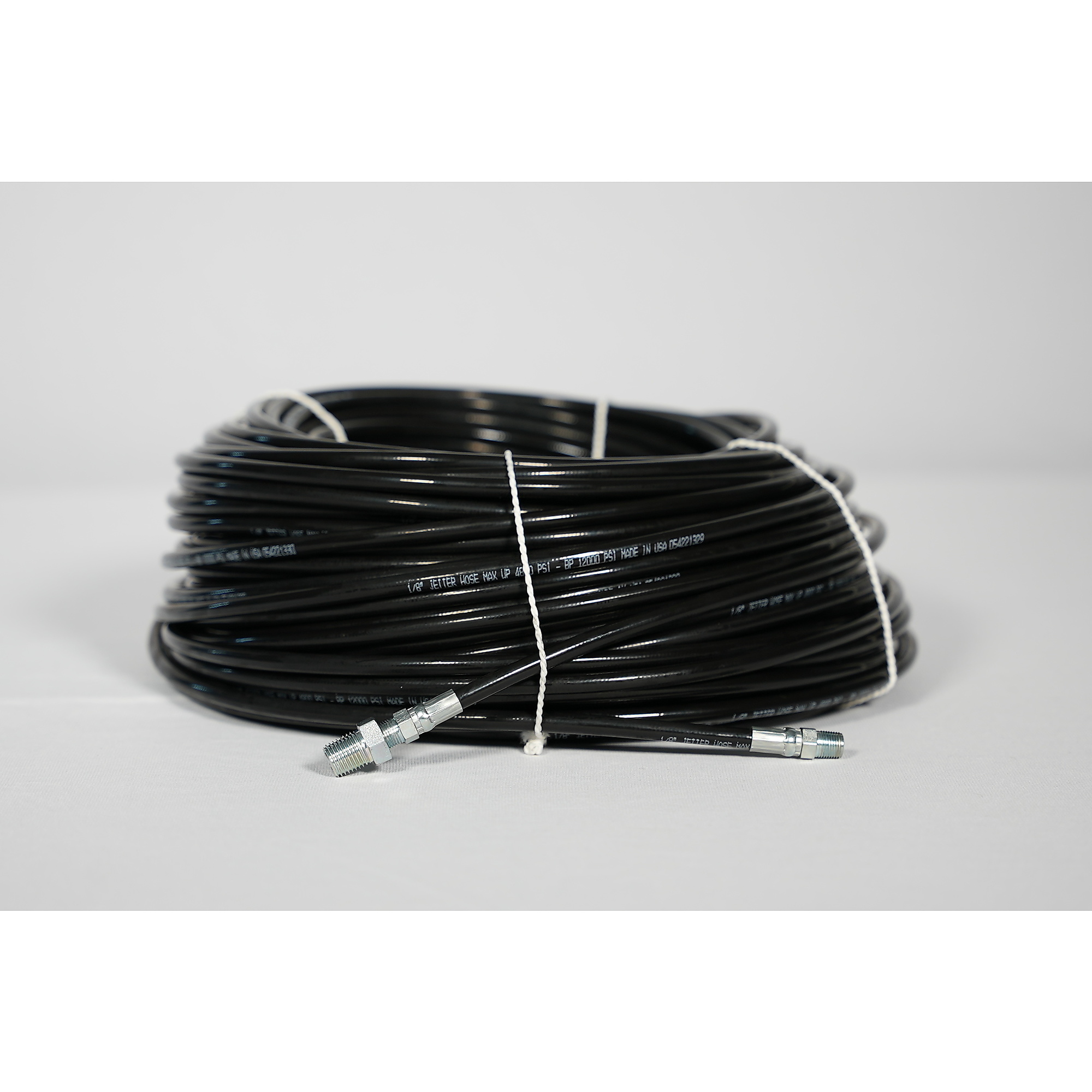 ProPulse, 1/8in.x200ft. Jetter Lateral Line, Diameter 1/8 in, Length 200 ft, Max. PSI 4800 Model# 686200053